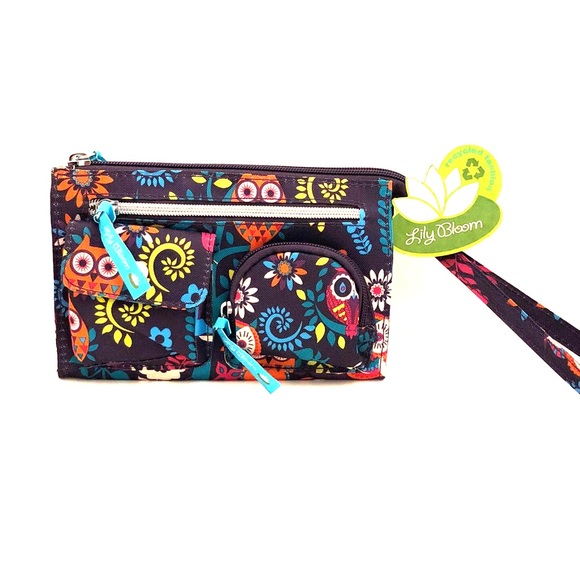 LILY BLOOM Wildwoods Kim Wristlet - Picture 1 of 4